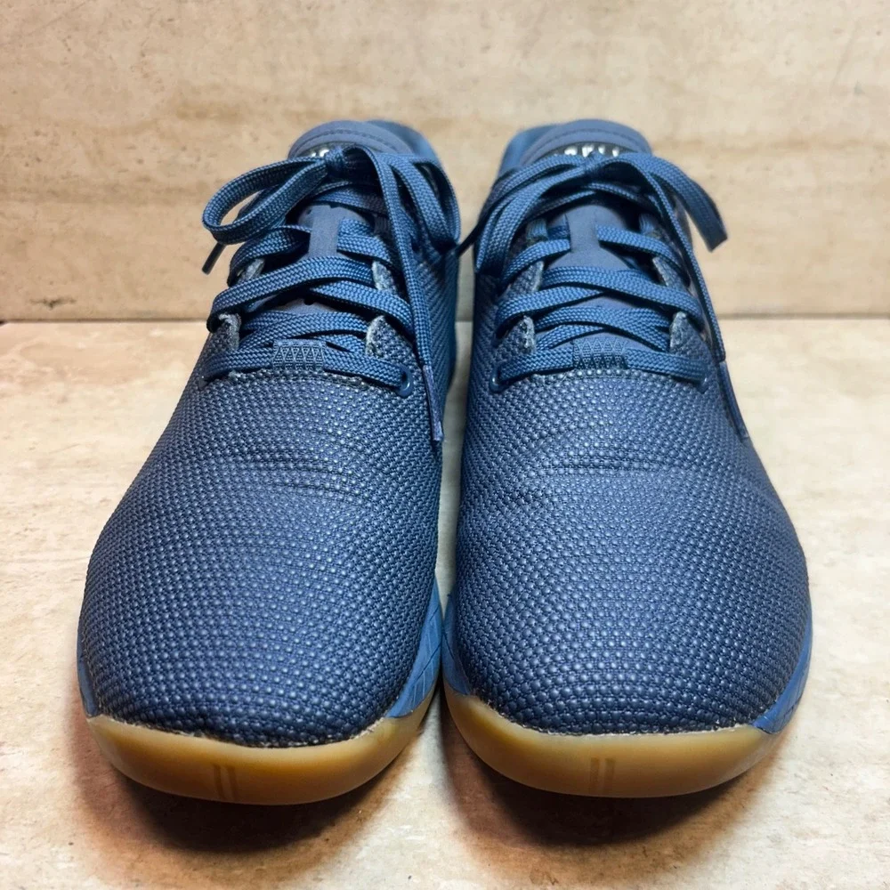 NOBULL Trainer Navy Blue SuperFabric Gum Sole Mens 11.5 Cross Training Shoes